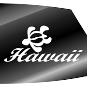 ハワイアンカメテラステッカー